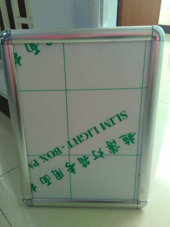 制度表画框 铝合金镜框| 前开式铝合金海报框