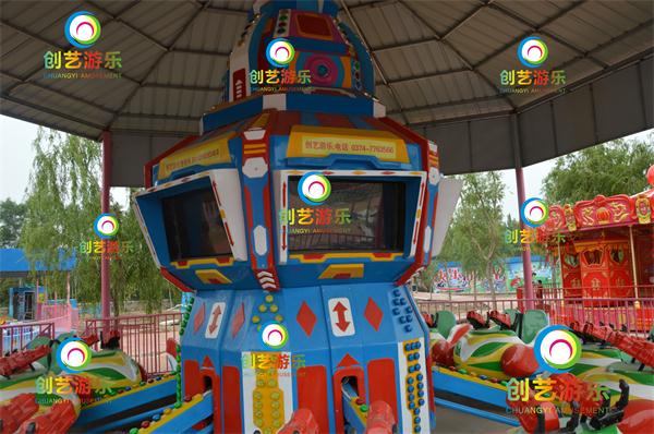 公园生意火爆星际探险创艺畅销超酷LED屏幕游乐设备  星际探险游乐设备厂家  星际探险价格  许昌创艺游乐设备