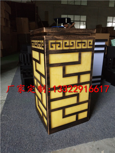全套柱头灯、led柱头灯、亚克力柱头灯、仿云石柱头灯