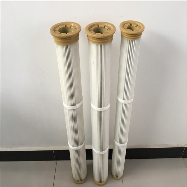 专业生产注胶盖除尘滤芯 除尘滤筒 聚氨酯粉尘滤芯