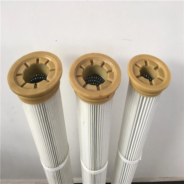 专业生产注胶盖除尘滤芯 除尘滤筒 聚氨酯粉尘滤芯