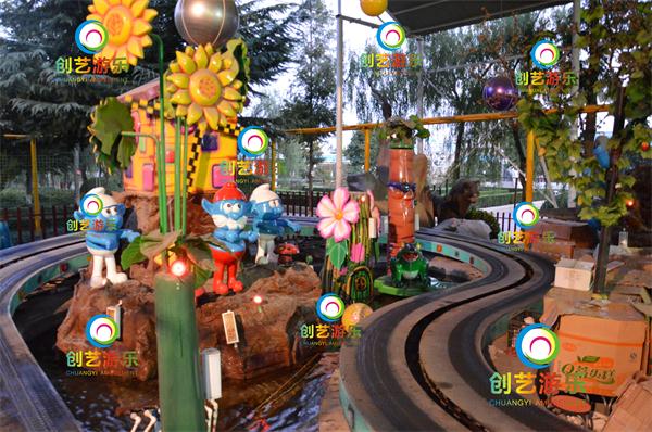 轨道2017新型精灵王国24座游艺设施许昌创艺定制畅销  许昌创艺游乐设备  精灵王国厂家