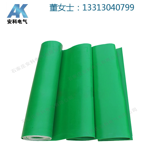 绿色绝缘胶板 5mm绝缘胶垫
