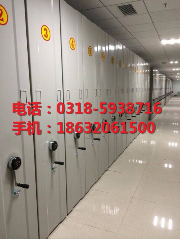 巢湖手摇档案柜结构