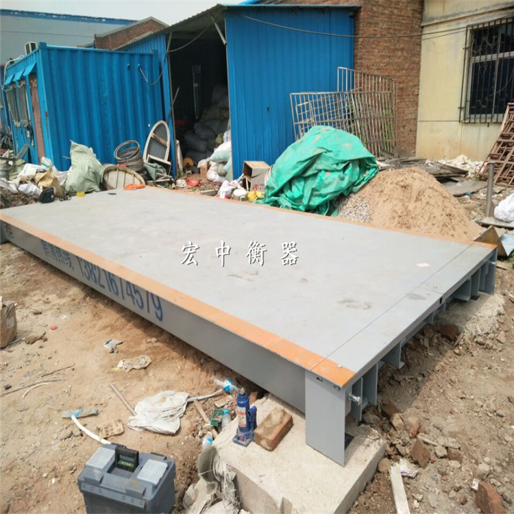 芜湖2.2x6m/20t货车过磅电子秤  电子汽车衡  工业磅秤  模拟式汽车衡