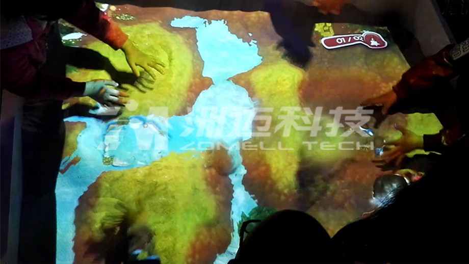 儿童乐园魔幻沙桌  互动沙桌  投影数字  互动投影沙桌