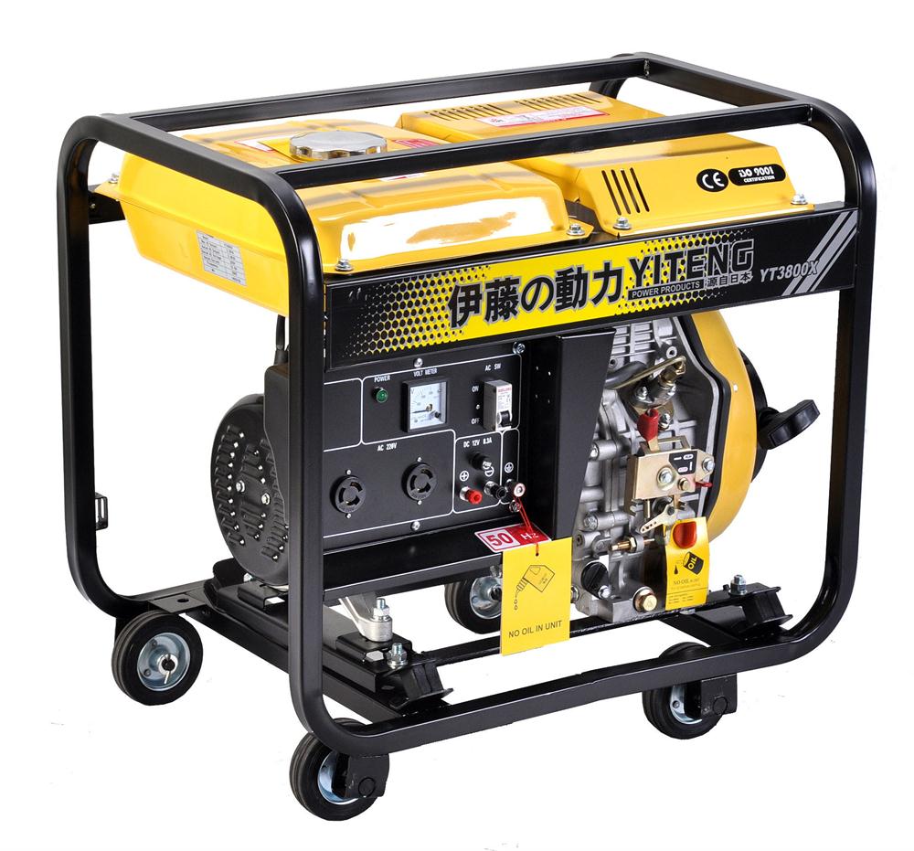 YT6800E便携式柴油发电机5kw YT6800E便携发电机 YT6800E伊藤 便携柴油发电机5kw