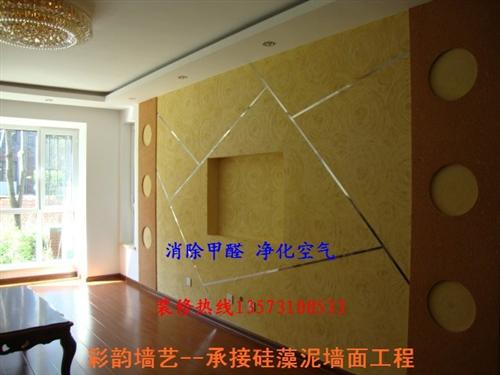 莱阳市硅藻泥施工_首选彩韵墙艺坊_硅藻泥  硅藻泥施工费用  承接硅藻泥施工  硅藻泥施工品质