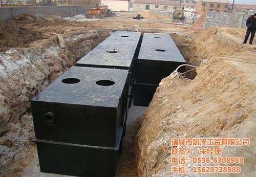 诸城凯泽工贸(查看),节能型一体化污水处