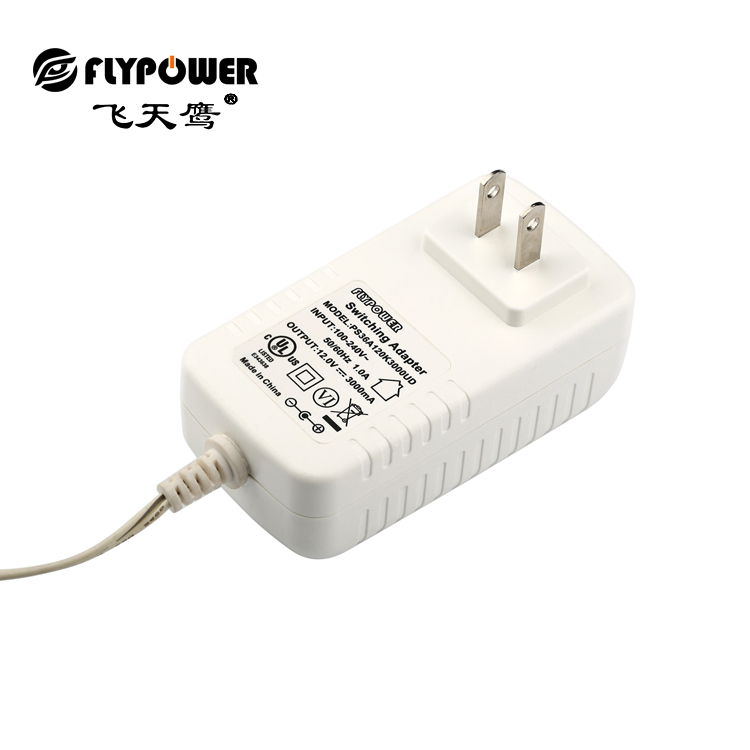 12V3A 美规插墙式电源适配器