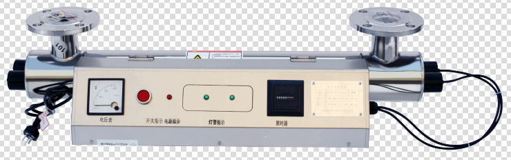 管道式紫外线消毒器厂家河北优威环保激光切批量生产  过流消毒器厂家  专业消毒器批发厂家  生活水紫外线消毒器