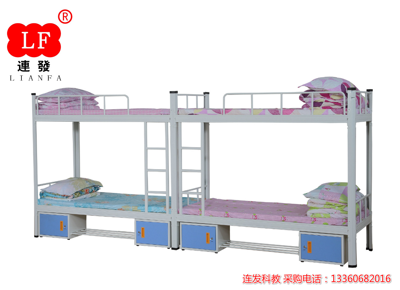 南京双层铁床 产品安全可靠 连发科教  双层铁床厂家  双层铁床批发