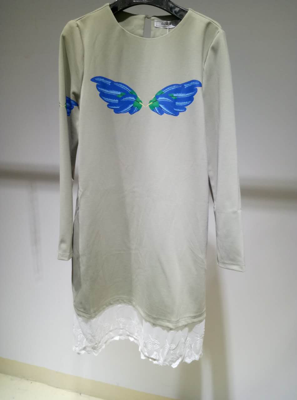 欧莱葛夏品牌折扣尾货批发  女装批发  连衣裙