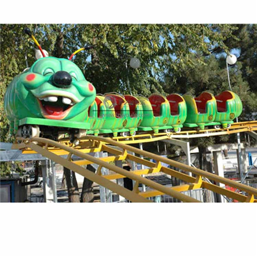 游乐设备厂家直供 户外公园小型轨道过山车 青虫滑车