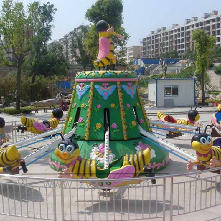 厂家推荐 大型户外游乐设备 公园升降游乐设备 自控小蜜蜂