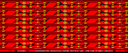 fpc灯条线路板打样 汽车软性灯板 发光体软板  柔性线路板  pcb电路板  火焰灯灯板