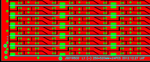工厂直销 柔性灯条电路板 5630软灯条线路板  柔性线路板  pcb电路板  鞋灯线路板