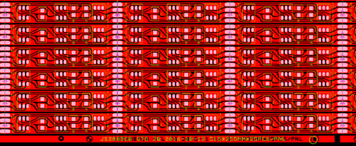 LED 鞋灯板 灯条板 灯带板 柔性型线路板 竞国电子厂家  柔性线路板  pcb电路板