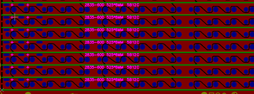 供应软灯条线路板  柔性线路板  灯带线路板