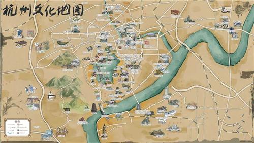 微景区手绘地图、微景区、麦扑微景区(多图  微景区校园手绘地  微景区电子导游可