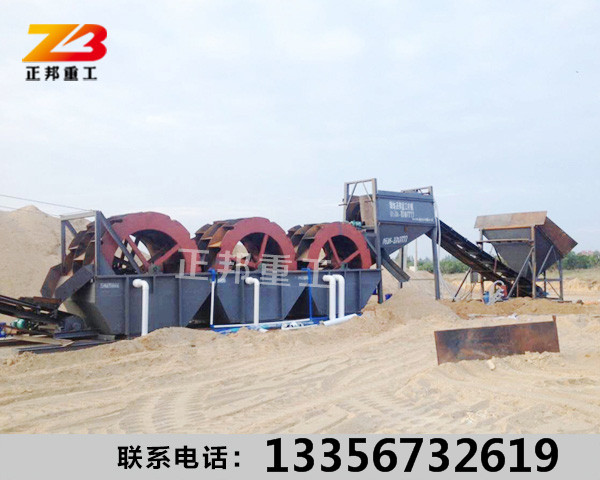 发往定安县的小型斗轮式洗沙机器&nbsp;&nbsp;小型洗沙机&nbsp;&nbsp;洗沙机械
