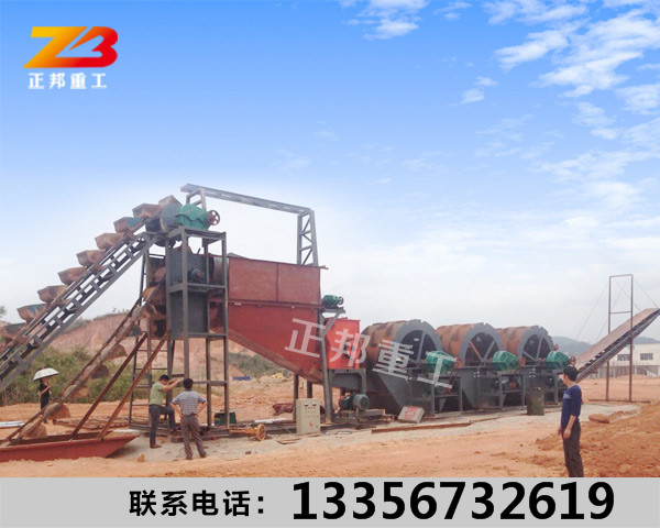 发往定安县的小型斗轮式洗沙机器&nbsp;&nbsp;小型洗沙机&nbsp;&nbsp;洗沙机械