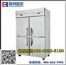 食堂专用四门冷柜|大型不锈钢四门冷柜