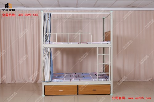 梅州钢制双层铁床艾尚家具床体不采用任何螺丝&nbsp;&nbsp;梅州双层铁床