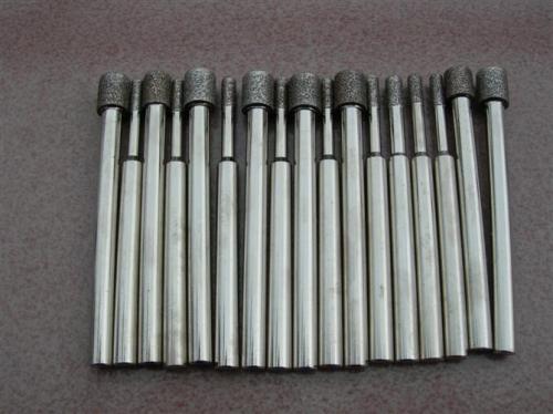 粗粒度电镀CBN磨头砂轮杆