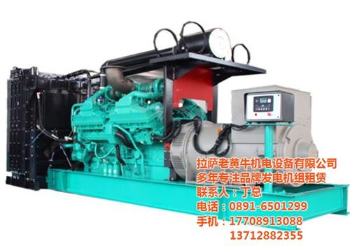 大型柴油发电机组租赁、发电机组租赁、老黄  工业发电机组租赁