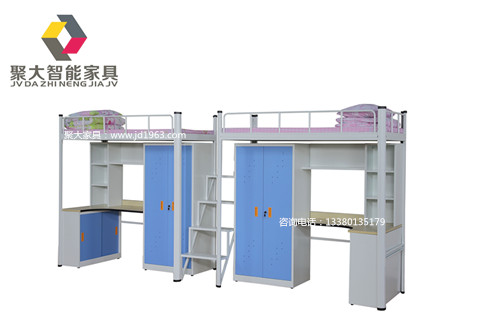 具有良好口碑的玉林双层铁床供应 玉林上下铺铁床厂家 聚大家具13380135179