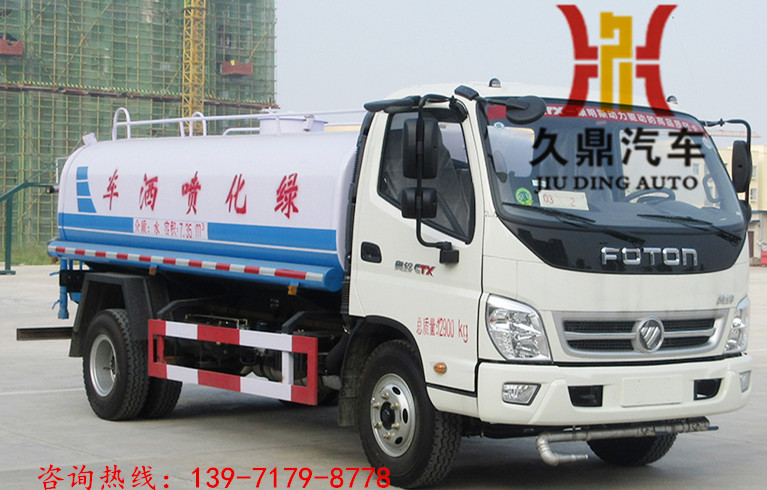 福田奥铃8吨洒水车厂家价格  福田奥铃洒水车  8吨洒水车价格