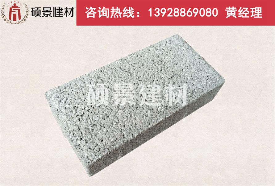 厂家直销优质透水砖 荷兰砖 水泥砖 公园砖 广场砖