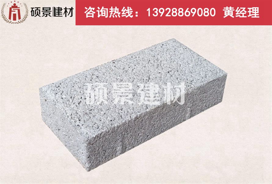 厂家直销优质透水砖 荷兰砖 水泥砖 公园砖 广场砖