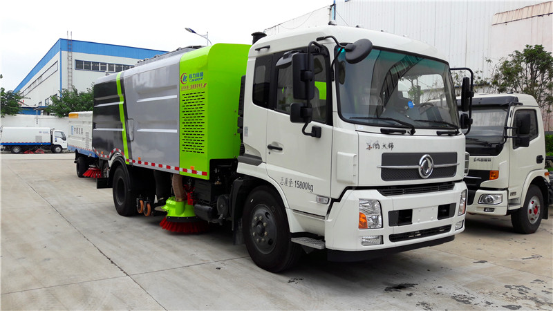 东风天锦洗扫车  洗扫车价格  扫路车价格  吸尘车价格