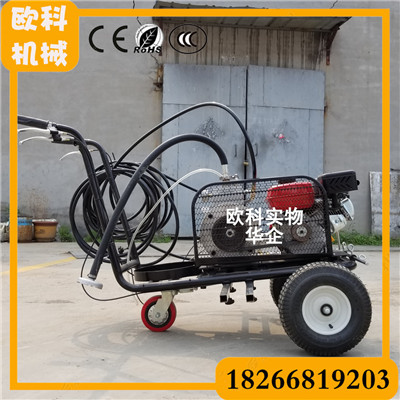 道路斑马线标线车 隔膜泵划线机&nbsp;&nbsp;标线机&nbsp;&nbsp;标线喷线机&nbsp;&nbsp;小型标线机