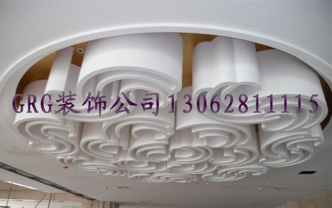 GRG吊顶装饰材料  天花吊顶  浮雕吊顶