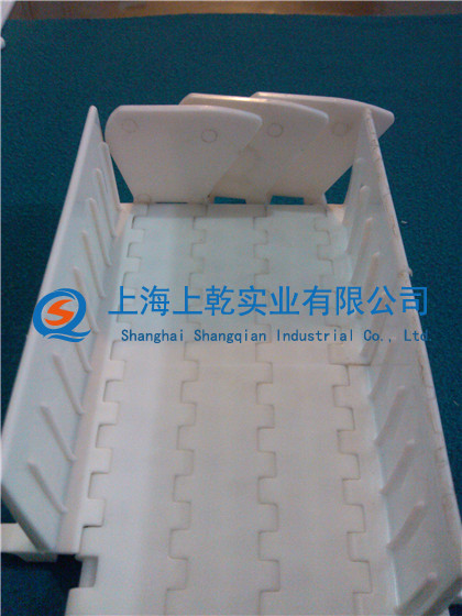 加挡板塑料网带 塑料网带厂家