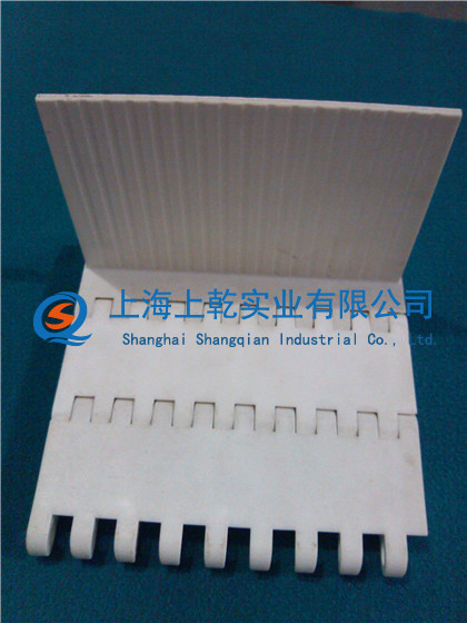 opb平板加挡板塑料网带 塑料网带厂家 工业传动件