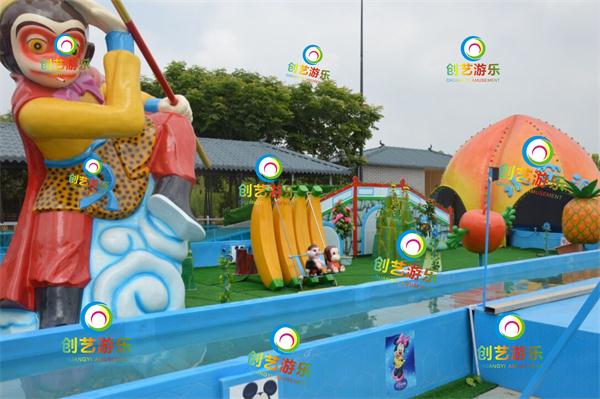 赤峰市创艺游乐花果山漂流公园新潮的果果漂流游乐设备  花果山漂流价格  果果漂流厂家  许昌创艺游乐设备