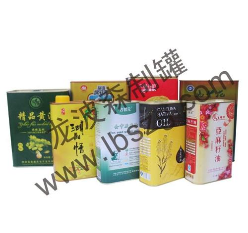 食用油铁罐、龙波森铁罐、食用油铁罐设计  食用油铁罐包装价  食用油铁罐价格