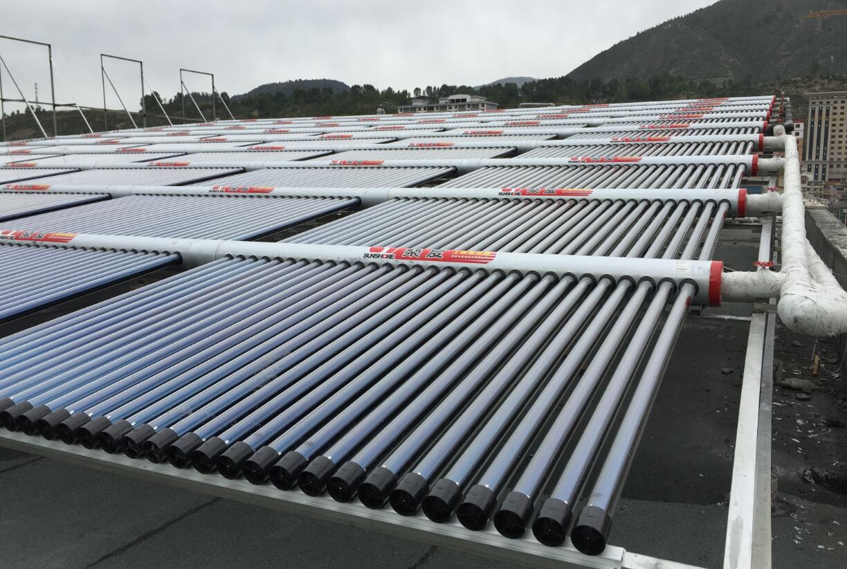 兰州提供可信赖的太阳能热水工程|青海太阳&nbsp;&nbsp;太阳能热水器厂家&nbsp;&nbsp;宾馆热水工程