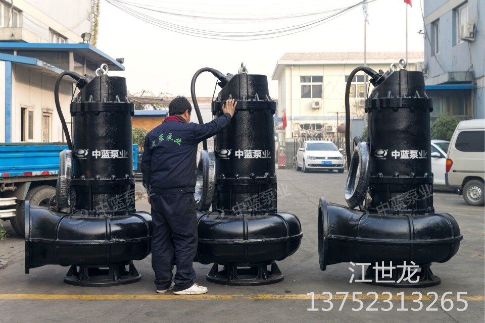 80WQAS35-8-1.5切割式污水污物潜水电泵  使用寿命长  独特叶轮设计