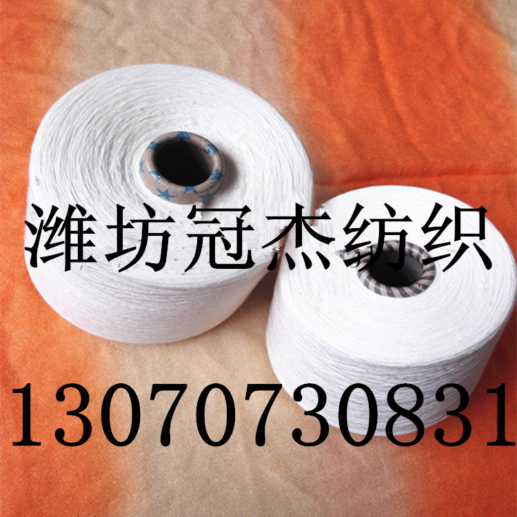 21/2 32/2环锭纺人棉股线R21SR32S粘胶合股纱  人棉合股纱