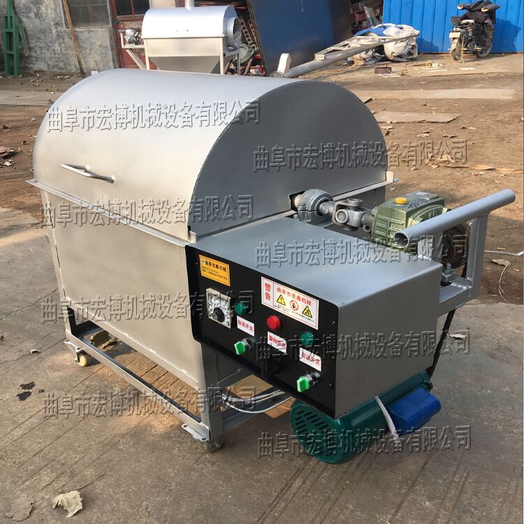 奶油瓜子炒货机报价 毛嗑炒货机  干果炒货炒熟机  花生米自动炒熟锅  搅拌滚筒炒锅