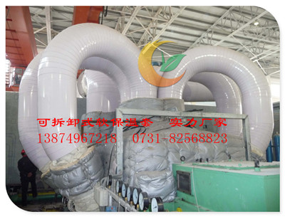 禹城可拆卸式洁净室管道保温罩信誉 优选威耐斯