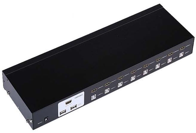 8路HDMI自动KVM切换器迈拓维矩MT-2108HL  迈拓维矩切换器