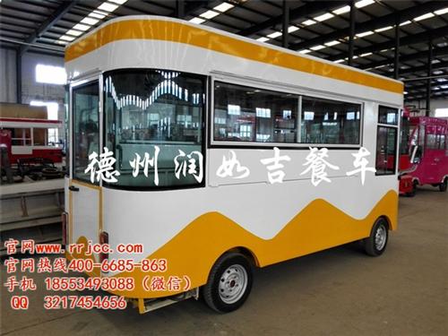 润如吉餐车、莱西早餐车、大型早餐车  早餐车厂家  早餐车底盘