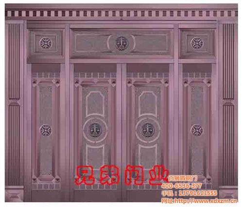 盘龙铜门_萍乡铜门_兄弟门业(查看)  铜门图片  欧式铜门