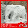 招财石雕大象 别墅门口石象 石雕大象厂家